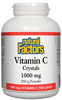 Natural Factors Vitamin C Crystals (250g) - Lifestyle Markets