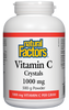 Natural Factors Vitamin C Crystals (500g) - Lifestyle Markets