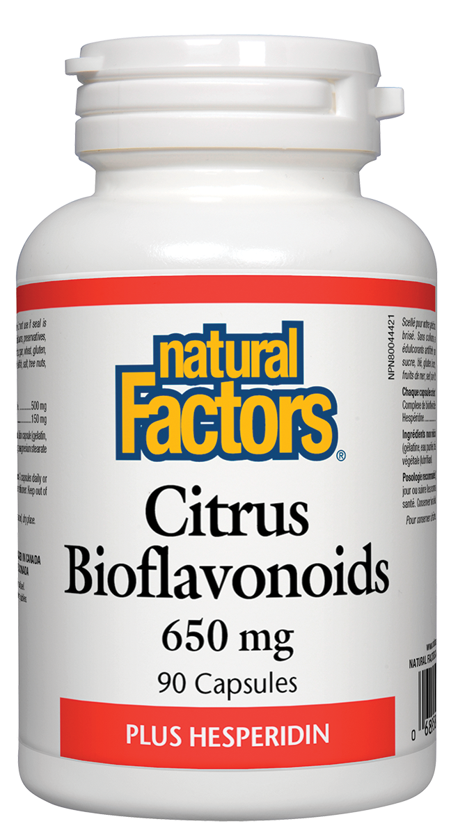 Natural Factors Citrus Bioflavonoids (90 Capsules) - Lifestyle Markets