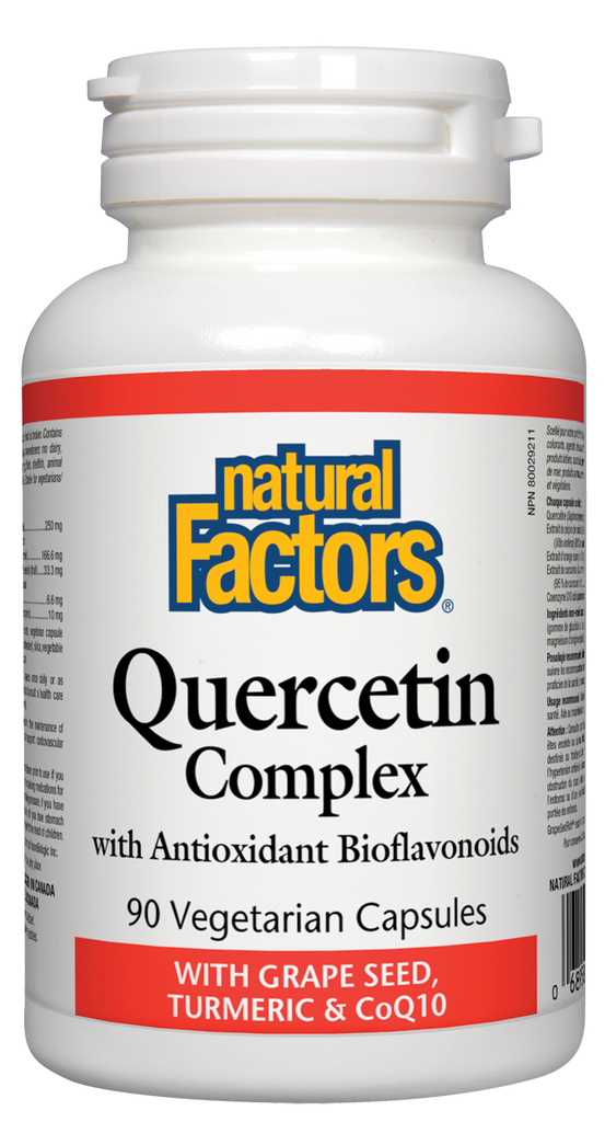 Natural Factors Quercetin Complex (90 VCaps) - Lifestyle Markets