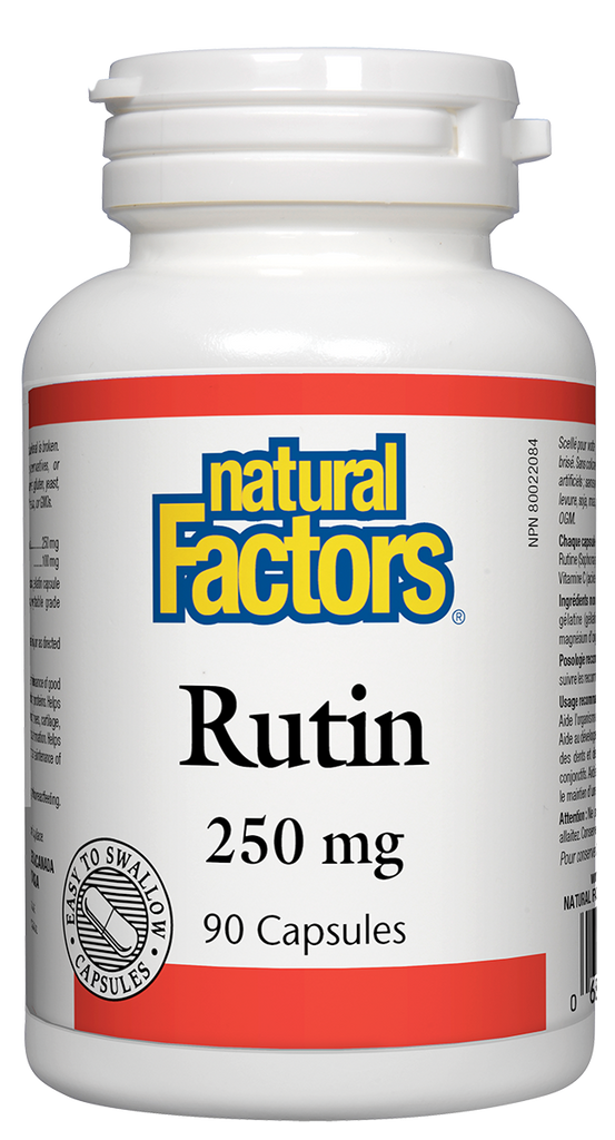 Natural Factors Rutin (250mg) (90 Capsules) - Lifestyle Markets