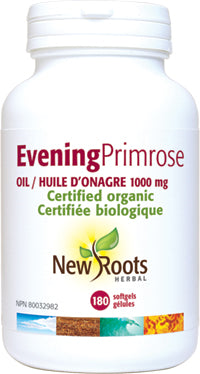 New Roots Evening Primrose Oil (1000mg) (180 SoftGels) - Lifestyle Markets