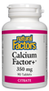 Natural Factors Calcium Factor+ (350mg) (90 Tablets) - Lifestyle Markets