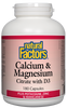 Natural Factors Calcium & Magnesium Citrate with D (180 Capsules) - Lifestyle Markets