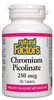 Natural Factors Chromium Picolinate (250Mcg) (90 Tablets) - Lifestyle Markets