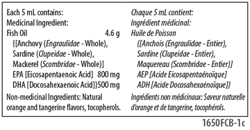 Carlson The Very Finest Fish Oil - Orange (500ml) - Lifestyle Markets