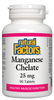 Natural Factors Manganese Chelate (25mg) (90 Tablets) - Lifestyle Markets