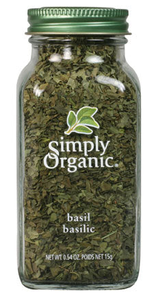 Simply Organic Basil (15g) - Lifestyle Markets