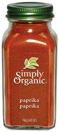 Simply Organic Paprika (74g) - Lifestyle Markets