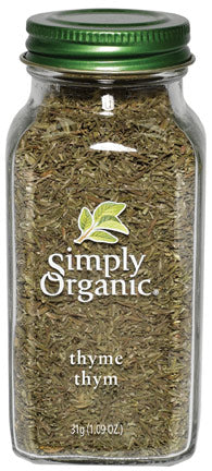 Simply Organic Thyme (31g) - Lifestyle Markets