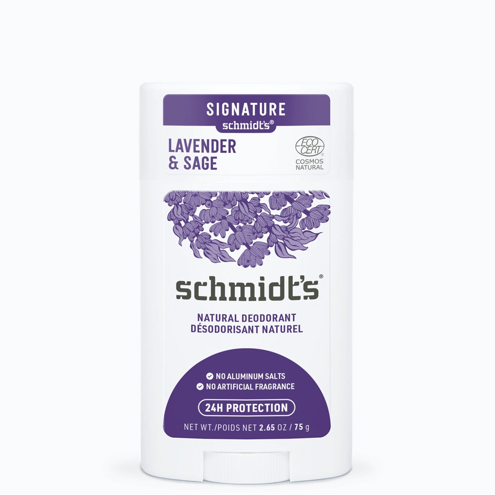 Schmidt's Natural Deodorant - Lavender & Sage (75g) - Lifestyle Markets