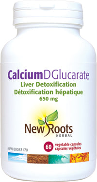 New Roots Calcium D Glucarate (60 VCaps) - Lifestyle Markets