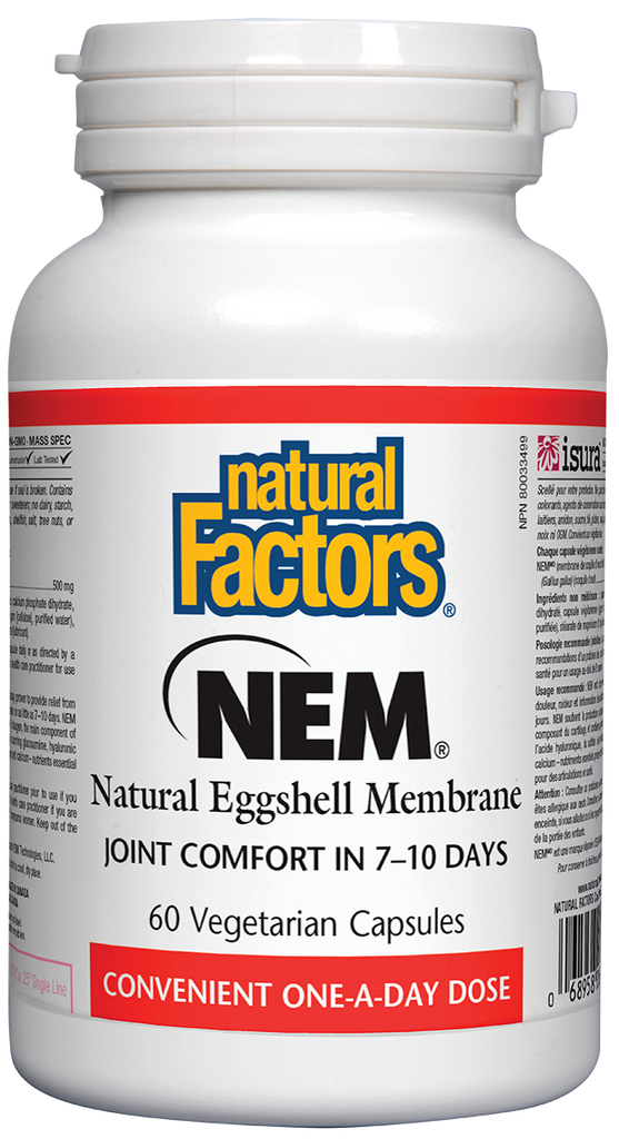 Natural Factors NEM (500mg) (60 Vegetarian Capsules) - Lifestyle Markets