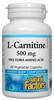 Natural Factors L-Carnitine (500mg) (60 Vegetarian Capsules) - Lifestyle Markets