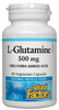 Natural Factors L-Glutamine (500mg) (60 Vegetarian Capsules) - Lifestyle Markets