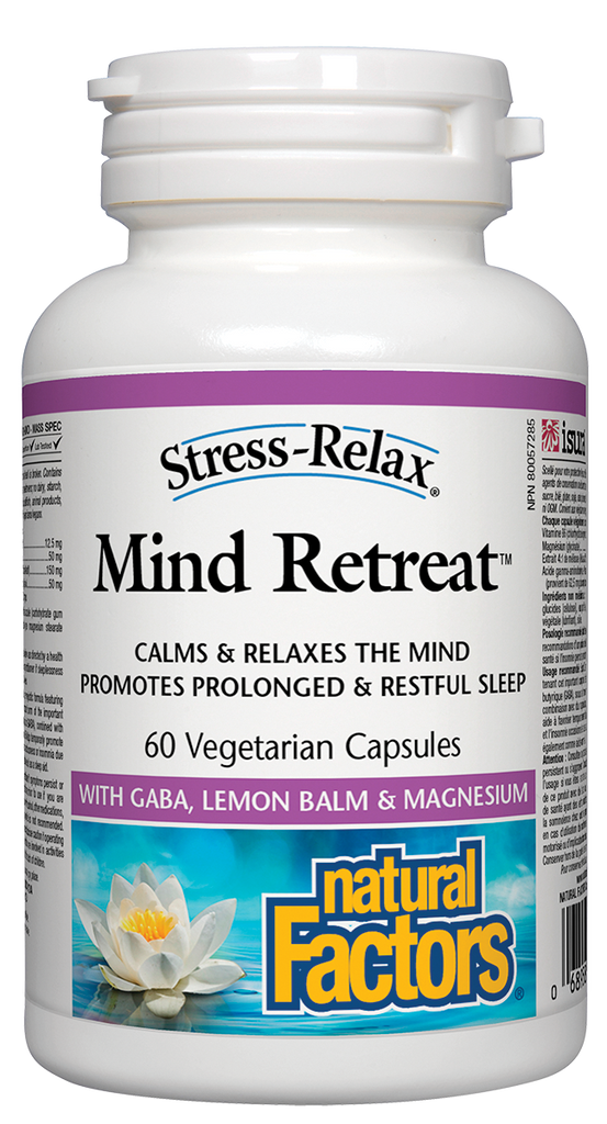 Natural Factors Mind Retreat (60 VCaps) - Lifestyle Markets