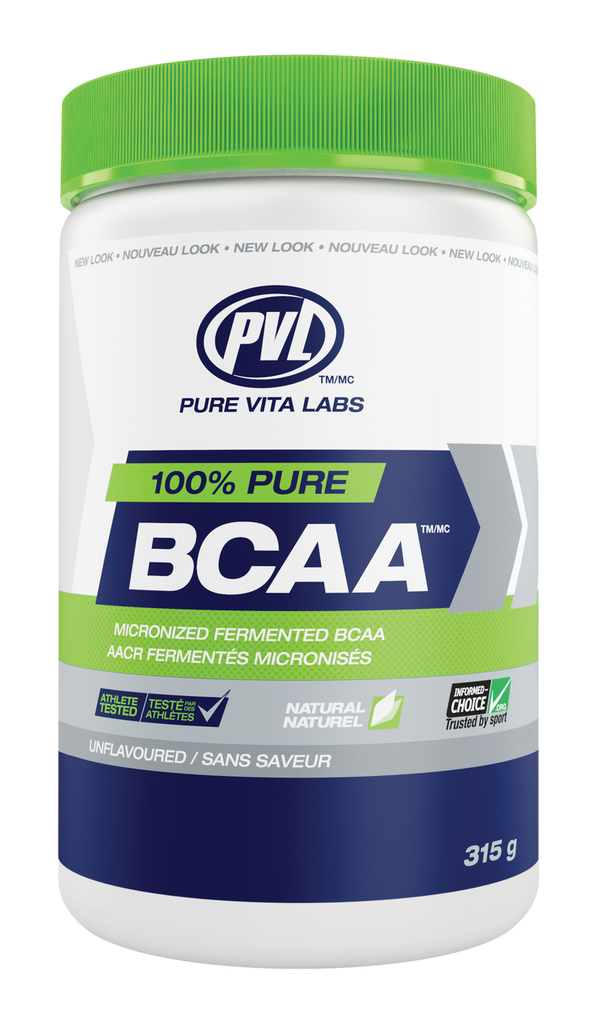 PVL 100% Instant BCAA - Unflavoured (315g) - Lifestyle Markets