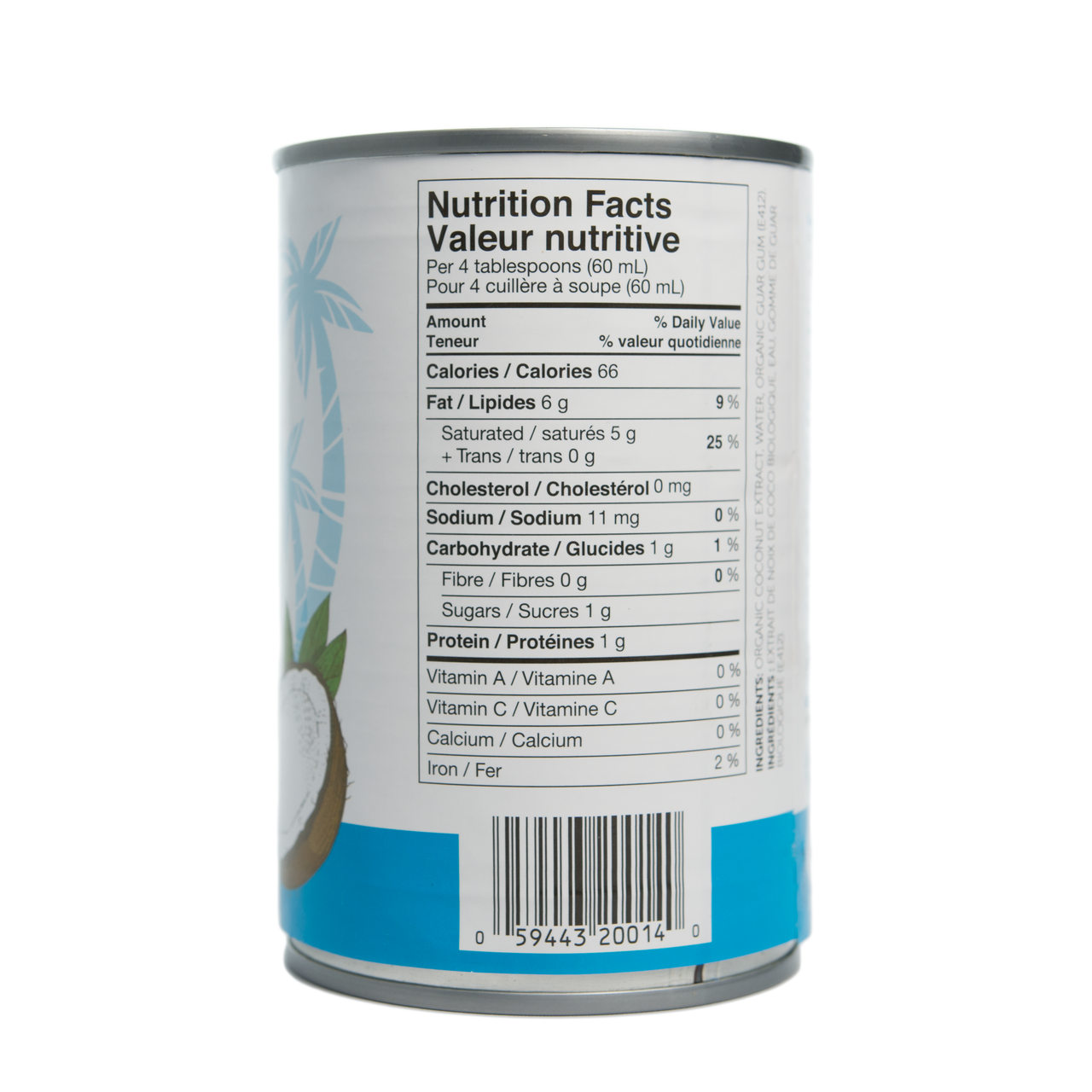 Everland Organic Premium Coconut Milk (400ml) - Lifestyle Markets