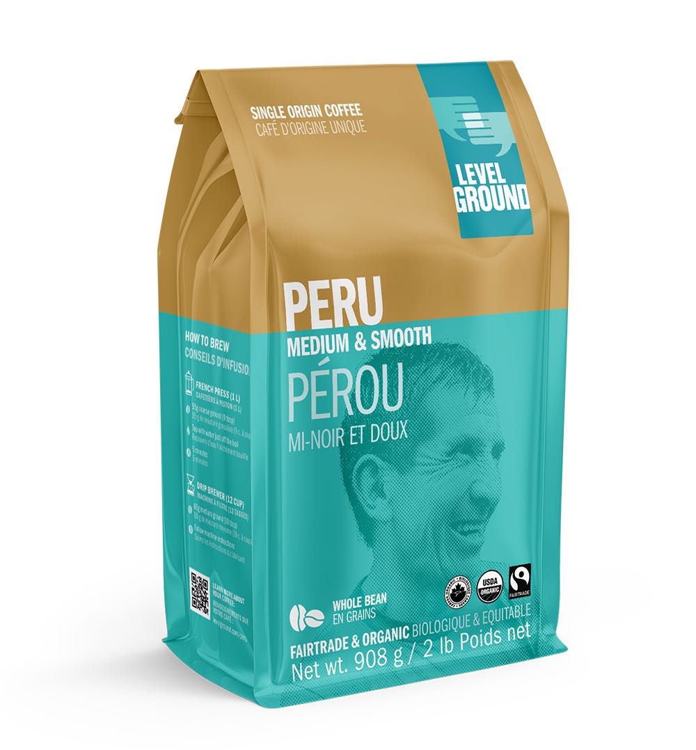 Level Ground Coffee - Peru Bean (908g) - Lifestyle Markets