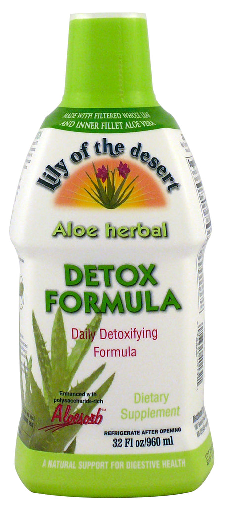 Lily of the Desert Detox Formula (960ml) - Lifestyle Markets