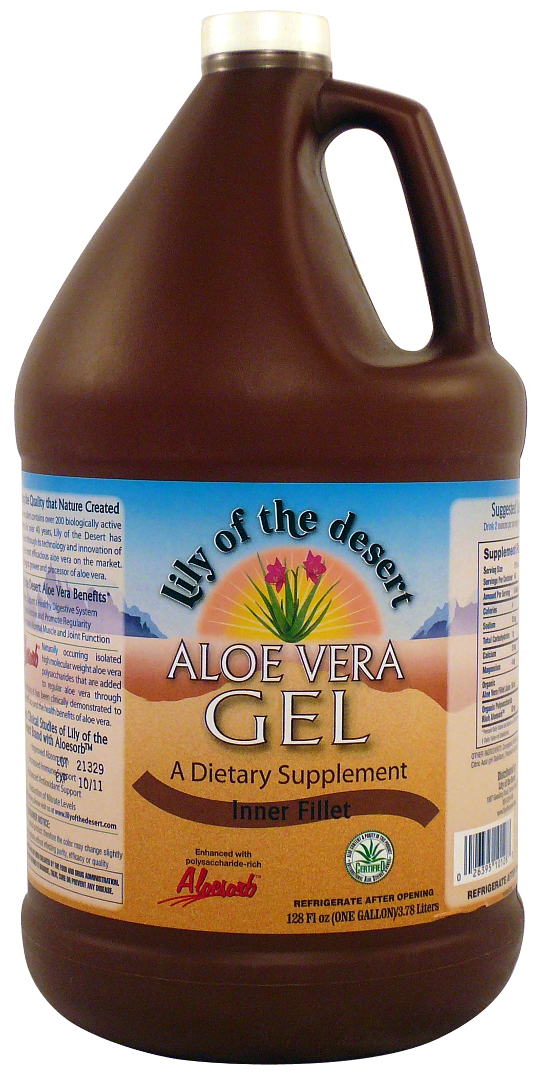 Lily of the Desert Aloe Vera Gel (3.78L) - Lifestyle Markets