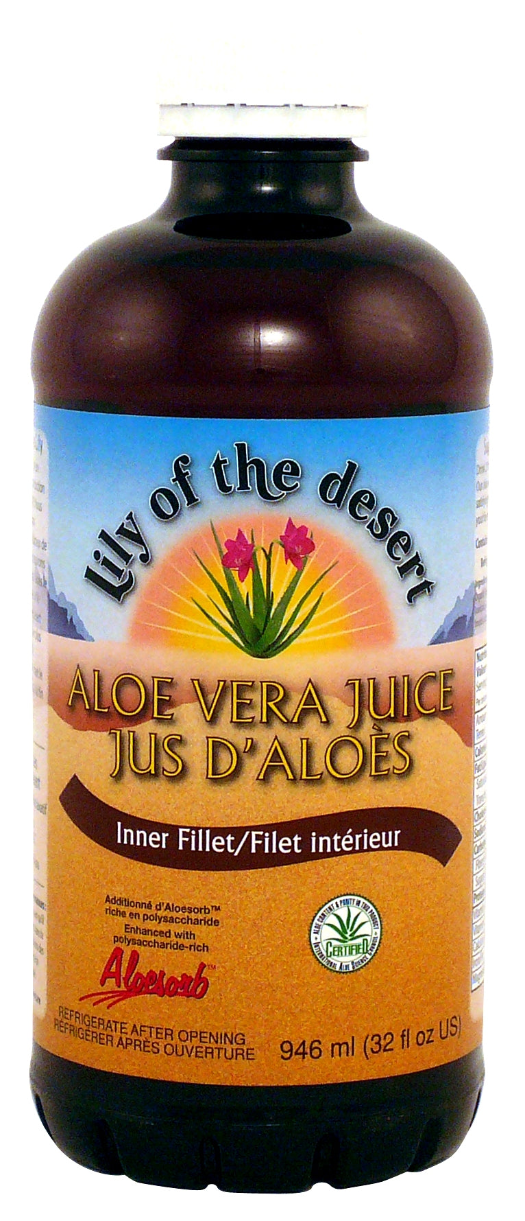 Lily of the Desert Aloe Vera Juice Inner Fillet (946ml) - Lifestyle Markets