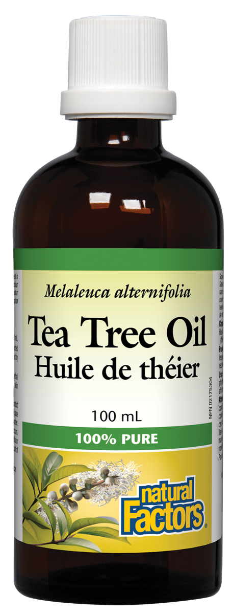 Natural Factors Tea Tree Oil (100ml) - Lifestyle Markets