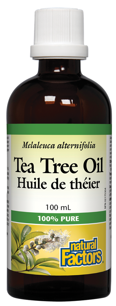 Natural Factors Tea Tree Oil (100ml) - Lifestyle Markets