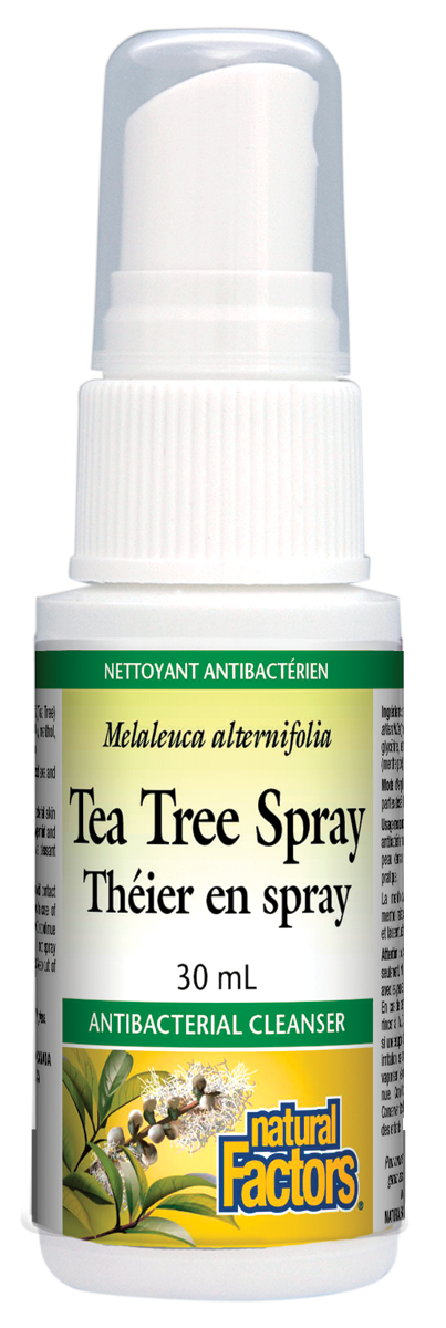 Natural Factors Tea Tree Spray (30ml) - Lifestyle Markets