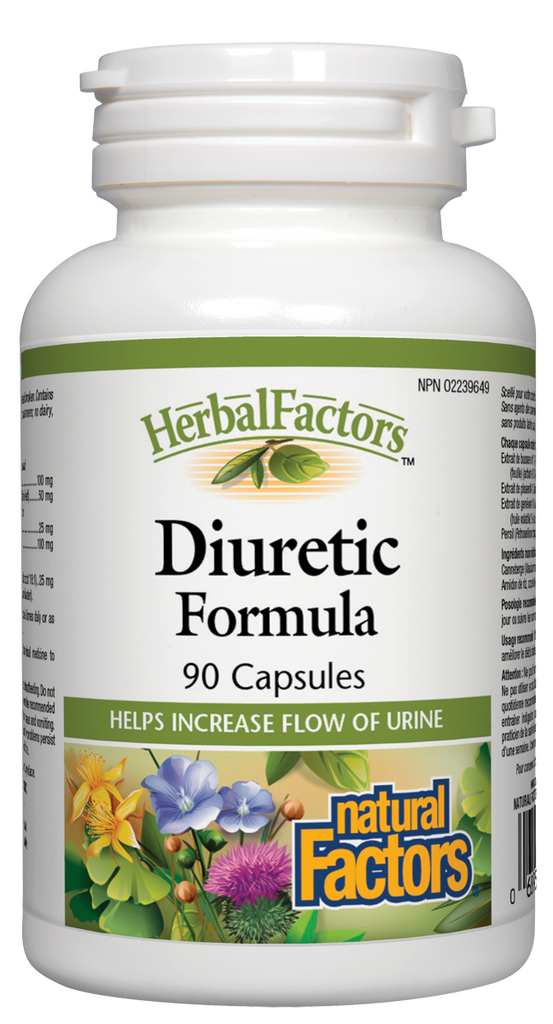 Natural Factors Diuretic Formula (90 Capsules) - Lifestyle Markets