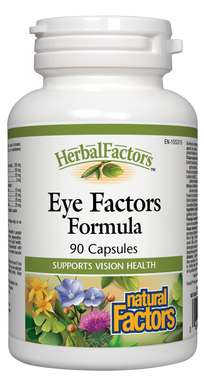 Natural Factors Eye Factors (90 Capsules) - Lifestyle Markets