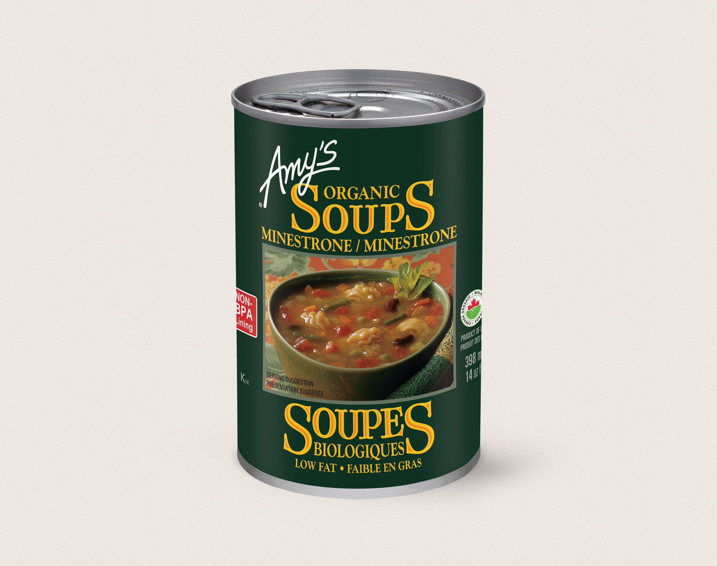 Amy's Kitchen Minestrone Soup (398ml) - Lifestyle Markets