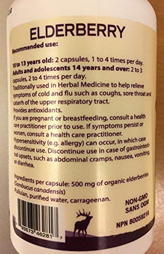 Suro Elderberry+ 500mg (60caps) - Lifestyle Markets