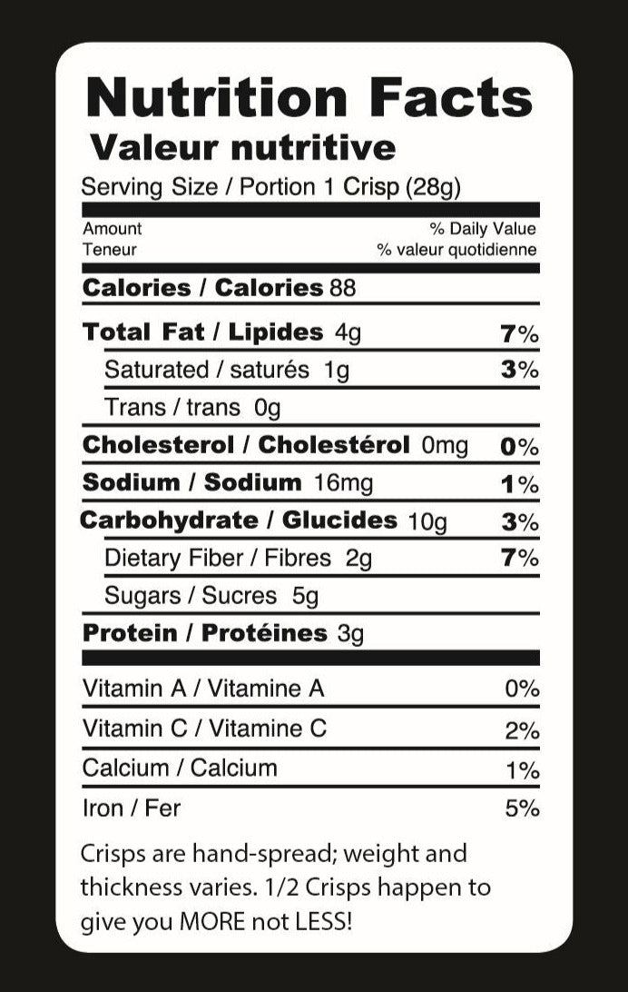 Okanagan Rawsome Apple Crisp Cran-Raisin (145g) - Lifestyle Markets