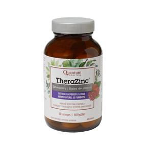 Quantum TheraZinc Elderberry (60 Lozenges) - Lifestyle Markets