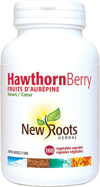 New Roots Hawthorn Berry (100 VCaps) - Lifestyle Markets