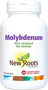New Roots  Molybdenum (100 VCaps) - Lifestyle Markets