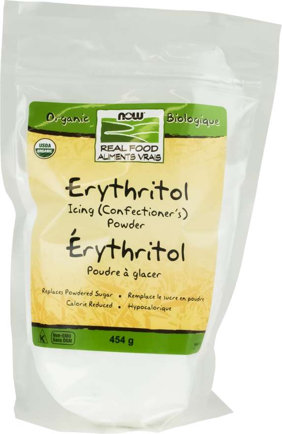 Now Foods Erythritol Icing (Confectioner's) Powder (454g) - Lifestyle Markets