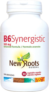 New Roots  B6 Synergistic (100mg) (90 VCaps) - Lifestyle Markets