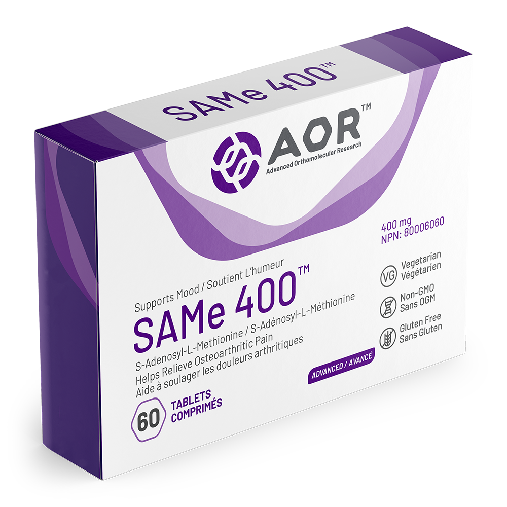 AOR SAMe (400mg) (60 Tablets) - Lifestyle Markets