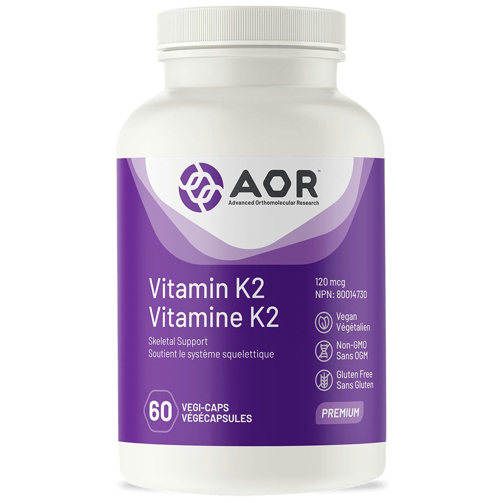 AOR Vitamin K2 (60 vcaps) - Lifestyle Markets
