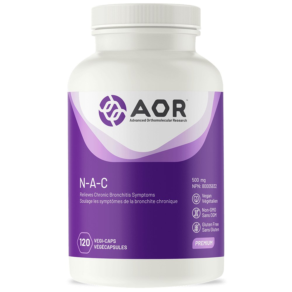 AOR N-A-C (500mg) (120 VCaps) - Lifestyle Markets