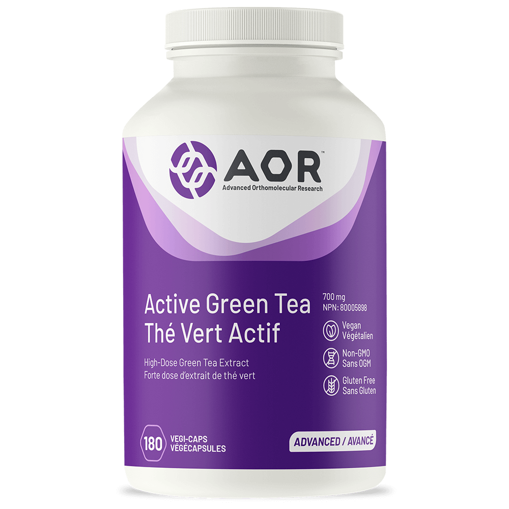 AOR Active Green Tea (180 VCaps) - Lifestyle Markets