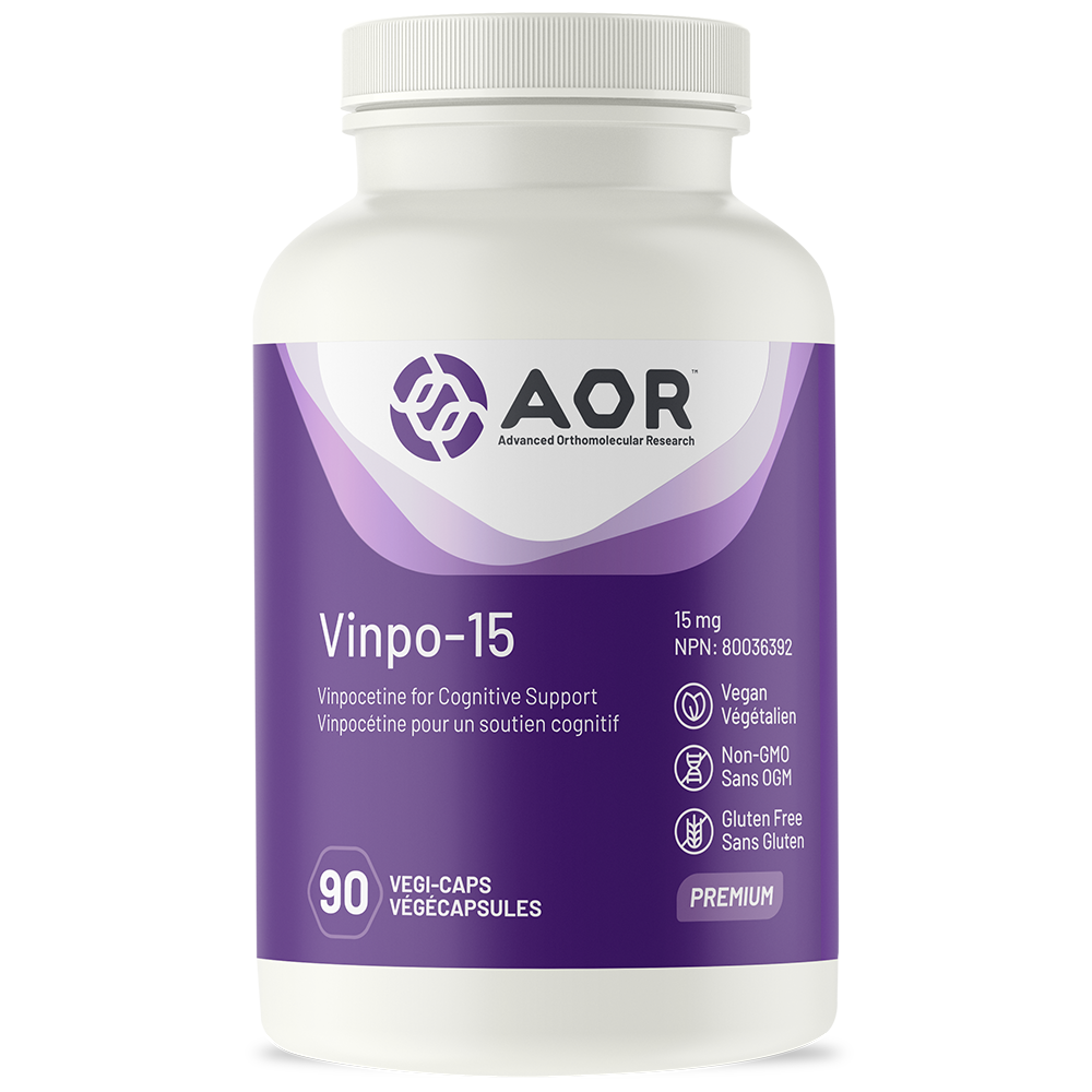 AOR Vinpo-15 (15mg) (90 VegiCaps) - Lifestyle Markets