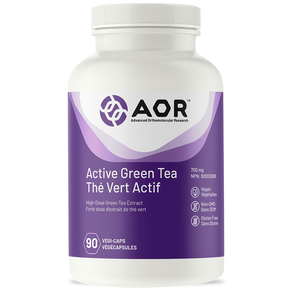 AOR Active Green Tea (90 VCaps) - Lifestyle Markets