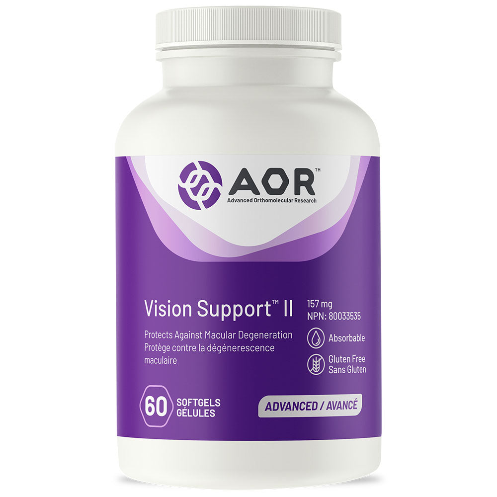 AOR Vision Support II (60 SoftGels) - Lifestyle Markets