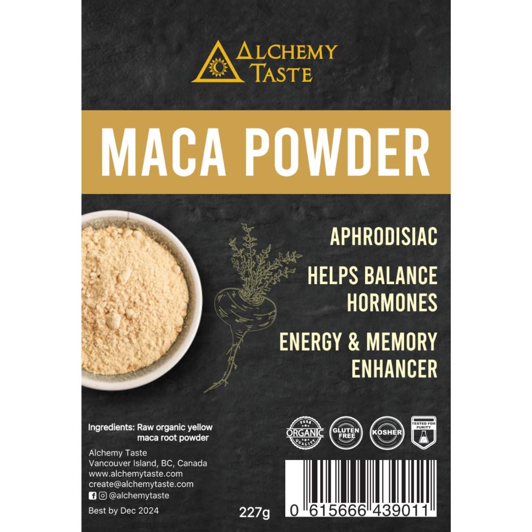 Alchemy Taste Organic Maca Powder (227g) - Lifestyle Markets