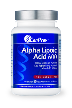 CanPrev Alpha Lipoic Acid 600 (60 VCaps) - Lifestyle Markets