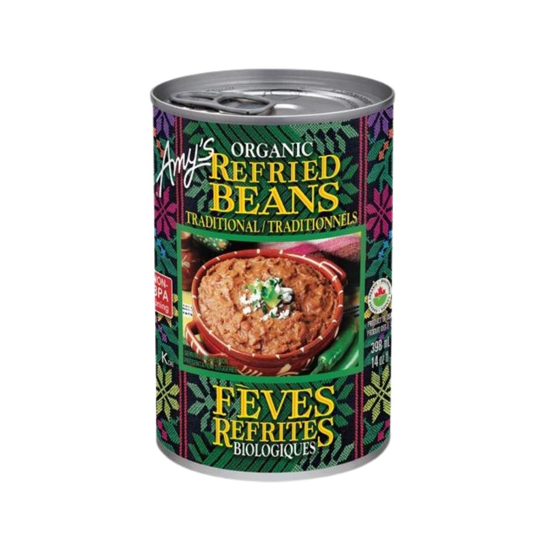 Amy's Kitchen Refried Beans Traditional (398ml) - Lifestyle Markets