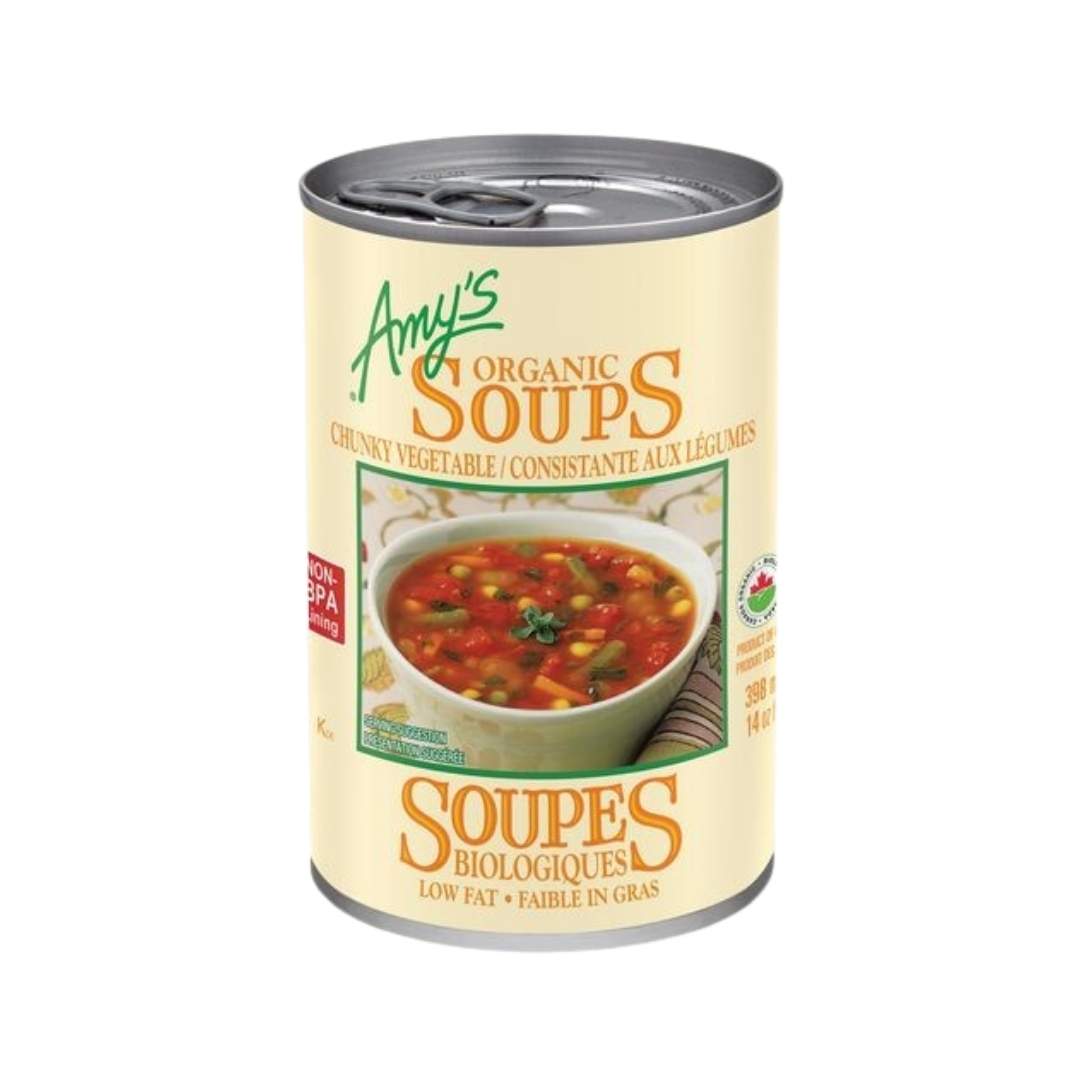 Amy's Kitchen Organic Chunky Vegetable Soup (398ml) - Lifestyle Markets